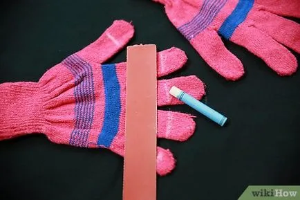 Hogyan készítsünk egyujjas (ujjatlan kesztyű) saját kezűleg