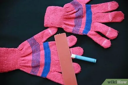 Hogyan készítsünk egyujjas (ujjatlan kesztyű) saját kezűleg