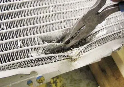 Hogyan orvosolható egy autó radiátor, egy autós előnyök