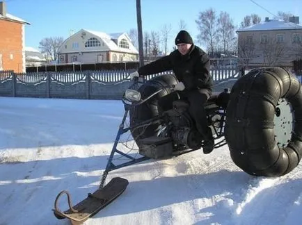 Hogyan készítsünk egy motoros a kezeddel (do) Hogyan készítsünk egy motoros a kezével