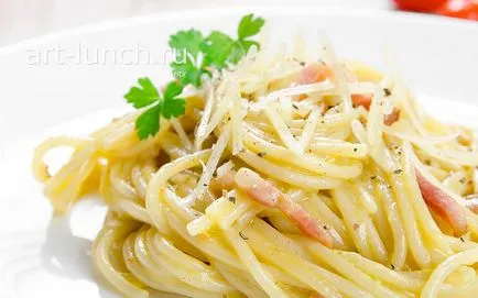 Mivel a tészta Carbonara