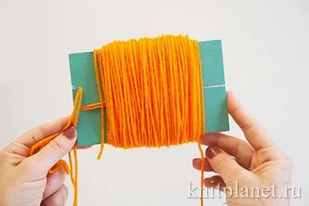 Hogyan lehet pom-poms fonalból