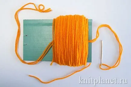 Hogyan lehet pom-poms fonalból