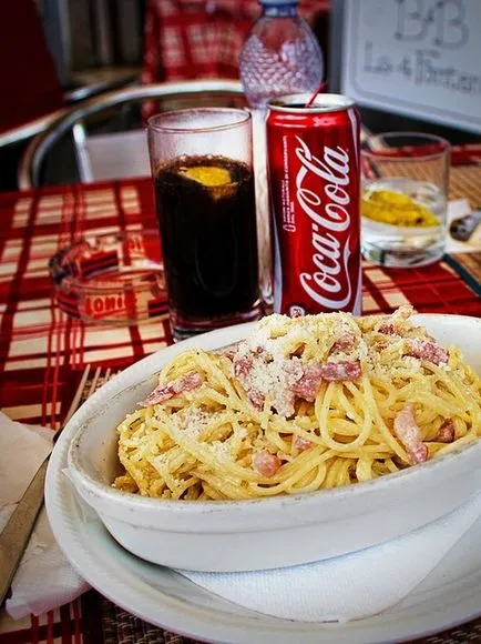 Mivel a tészta Carbonara