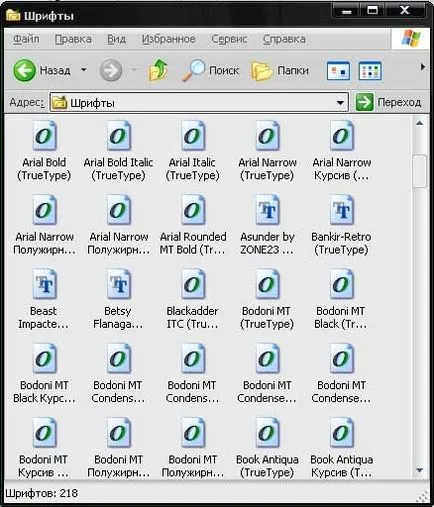 Hogyan kell telepíteni egy új betűtípust windows