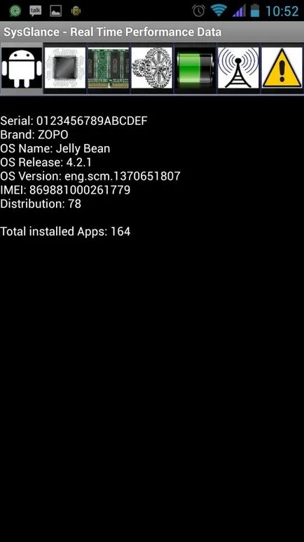 Hogyan lehet megtalálni azokat a jellemzőket, a telefon az Android