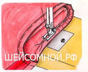 Hogyan kell varrni a hüvely a hónalj - nyak velem
