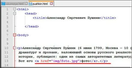 Hogyan lehet behelyezni egy hivatkozásra html egy másik oldalra vagy tárgy