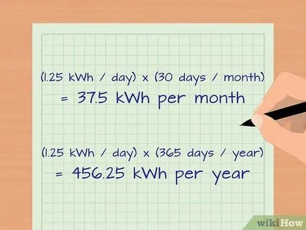 Hogyan számoljuk ki kilowattóra (energiafogyasztás) Hogyan számoljuk ki kilowattóra