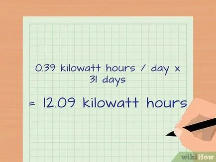 Hogyan számoljuk ki kilowattóra (számított) Hogyan számoljuk ki kilowattóra