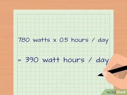 Hogyan számoljuk ki kilowattóra (kWh) Hogyan számoljuk ki kilowattóra