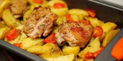 Hogyan pácolt csirke recept egy fotó