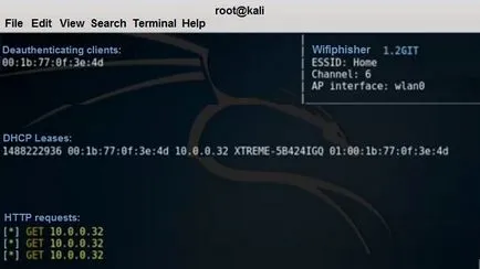 Crack ellenfél Wi fi - részletes leírását az egyik módszer