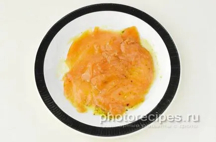 Lazac carpaccio - fényképek receptek (nagyon vékony lemezek) Lazac carpaccio - fényképek receptek