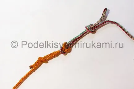 Hogyan lehet lekötni egy takácscsomó tengertől (tenger halász csomót) Hogyan lehet lekötni egy takácscsomó tenger