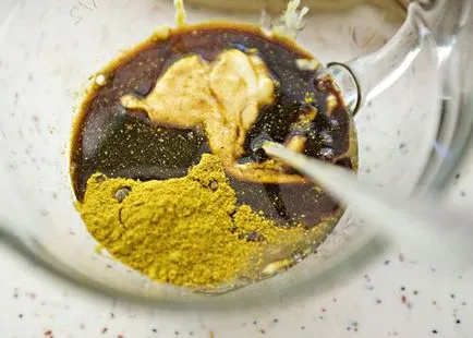 Hogyan pácolt csirke recept egy fotó