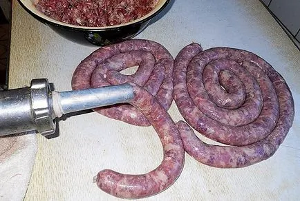 Házi kolbász a kapuba a legfinomabb recept