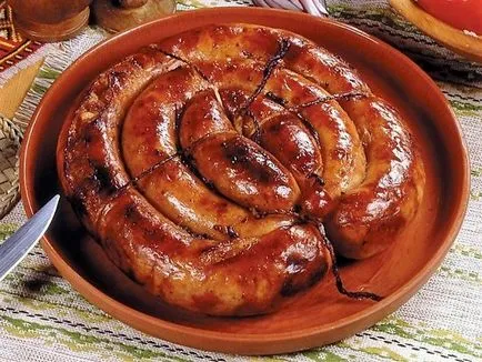 Házi kolbász a kapuba a legfinomabb recept