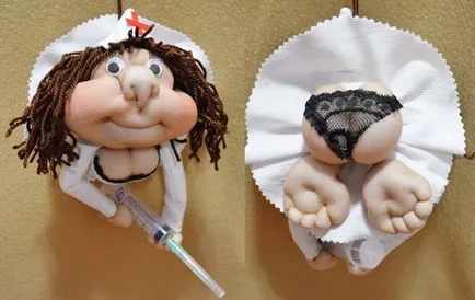 Babák-pap harisnya kezük mesterkurzus fotókkal és videó