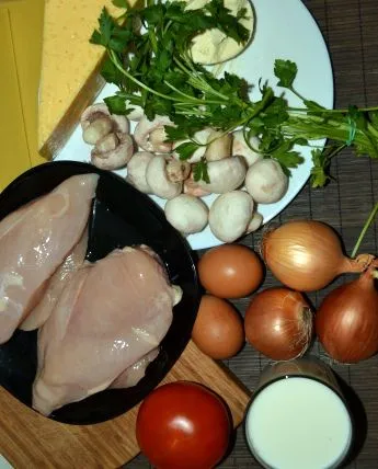 Lasagne gombával és csirke - lépésről lépésre recept fotókkal - házi receptek (lasagna) Lasagne gombával és csirke - lépésről lépésre recept fotókkal - házi receptek