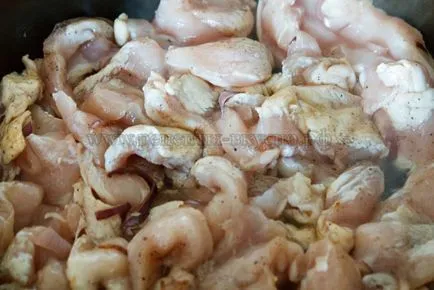 Csirke zöldséggel (fajitas), ízletes receptek