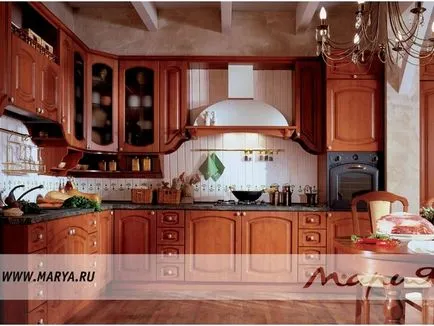 Kitchen Maria - e a katalógus leírásának (47 fotó), konyha tervezés, belsőépítészet, javítás, fotó (konyhai Mariya fotó) Kitchen Maria - e a katalógus leírásának (47 fotó), konyha tervezés, belsőépítészet, javítás, fotók