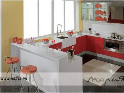 Kitchen Maria - e a katalógus leírásának (47 fotó), konyha tervezés, belsőépítészet, javítás, fotó (konyha) Kitchen Maria - e a katalógus leírásának (47 fotó), konyha tervezés, belsőépítészet, javítás, fotók