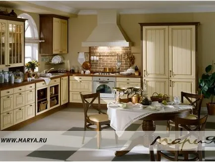 Kitchen Maria - e a katalógus leírásának (47 fotó), konyha tervezés, belsőépítészet, javítás, fotó (Maria) Kitchen Maria - e a katalógus leírásának (47 fotó), konyha tervezés, belsőépítészet, javítás, fotók