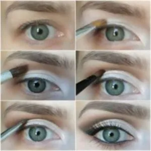 Make-up a közelgő században, és növeli a szem permetező technikák
