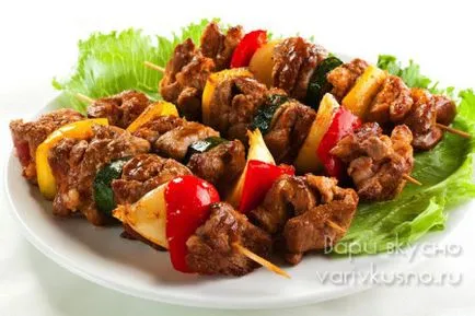 Marinade Barbecue sertés ásványvíz