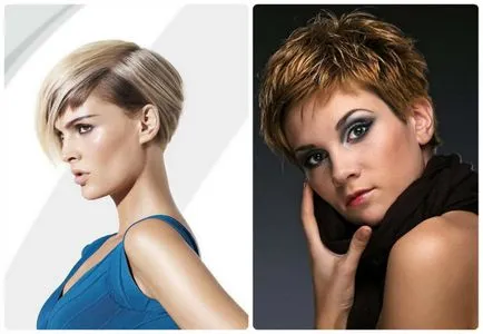 Kiemeli a rövid haj fotók és fajta színezés