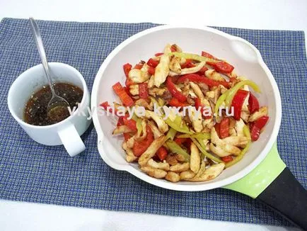 Mexikói fajitas csirke
