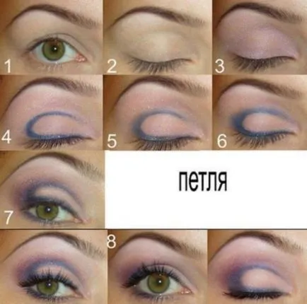 Make-up a közelgő században, és növeli a szem permetező technikák