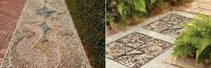 Mosaic az ország saját kezűleg, mozaik dekoráció ötletek képet (a) Mozaik az ország saját kezűleg, egy fotó mozaik dekoráció ötletek