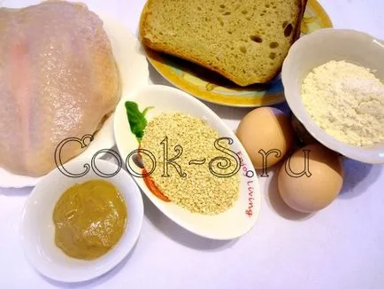 Nuggets - lépésről lépésre recept fotókkal, csirke ételek