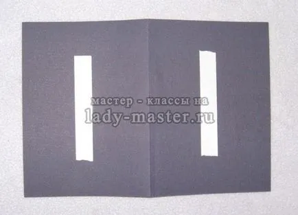 Passport fedél scrapbooking technikák, mester - osztály lépésről lépésre fotók