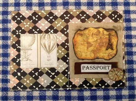 Fedjük az útlevélben a szakterületen scrapbooking három lehetőség egy mester-osztály