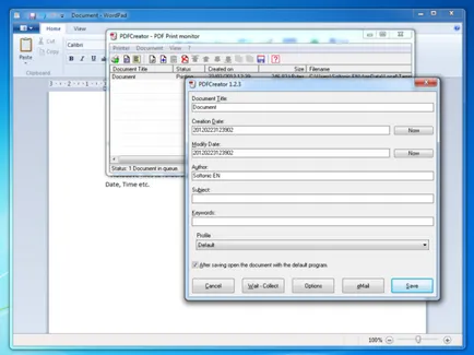 PDF Creator, hogy a fajta program, számítógépes emberek