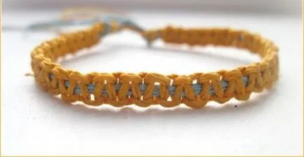 Weaving viaszos zsinór, mint a szövés karkötő Shamballa fűzők