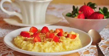 Millet kifáraszt a víz - 5 lépésről lépésre receptek fotókkal