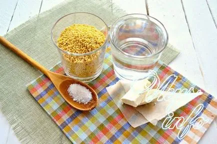 Millet kása víz megfelelő főzés recept köles víz, az arányok