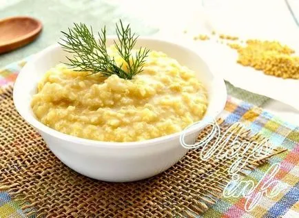 Millet kása víz megfelelő főzés recept köles víz, az arányok