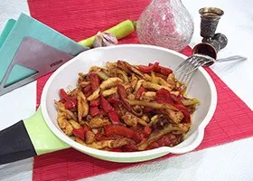 Recept fajitas mexikói csirke (recept) Recept Mexikói fajitas csirke