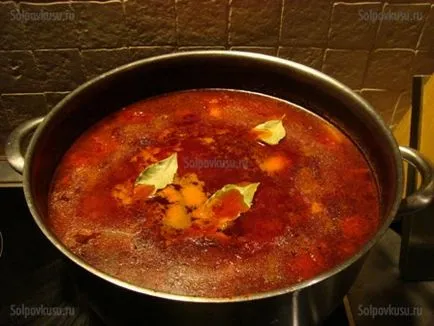 Ízletes leves recept, hogyan kell főzni leves (marha leves répa) Ízletes leves recept, hogyan kell főzni leves