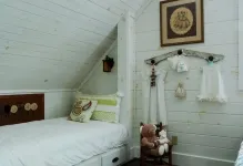 A hálószoba a lány egy modern stílus, a forma és a belső képek, az ötlet a női szobák, gyönyörű