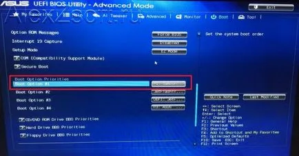 Azt hogy a BIOS-ban a boot lemez