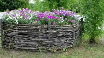 Létrehozása határok virágágyások saját kezűleg - a fotó és videó példákat (saját) Létrehozása határok virágágyások saját kezűleg - a fotó és videó példák