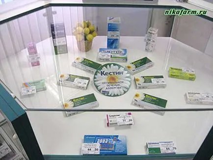 Módszerek termék kijelző polcokon vitrinek