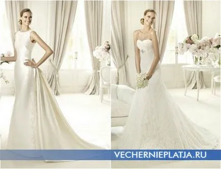 Pronovias esküvői ruhák (Pronovias) 2013-ban, több mint 130 fénykép, estélyi ruhák