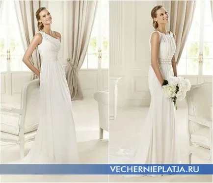 Pronovias esküvői ruhák (Pronovias) 2013-ban, több mint 130 fénykép, estélyi ruhák